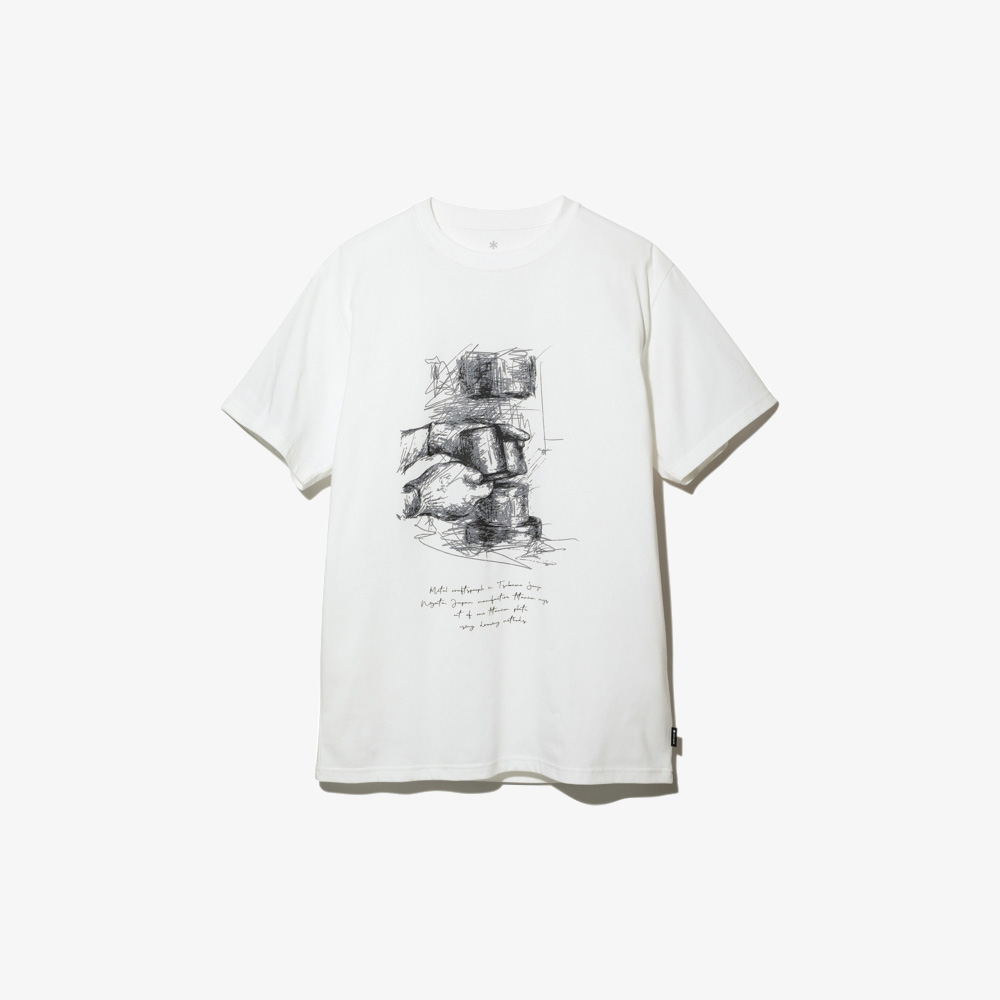 스노우피크 Titanium Mug T shirt White (TS-22AU003)