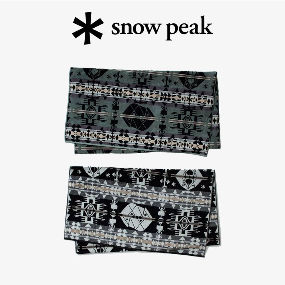 스노우피크 어패럴 × 펜들턴 타월 블랑켓 Towel Blanket (SI-PD-24SU002) 블랭킷 담요